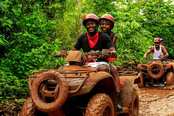 Adrenaline Tour with ATV, Ziplines and Cenote from Cancun - Tequila tasting and Mexican snacks: the fuel and the finish