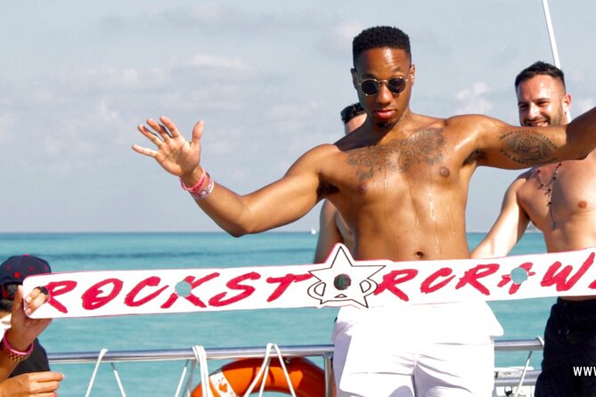 Adults only Hip Hop Sessions Boat Party Cancun - The Swim Stop: Water Activities Only If Conditions Allow