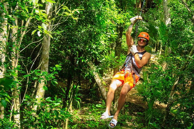 ATV Adventure, Interactive Bridges, Ziplines, Cenote and Lunch - Lunch, tequila tasting, and the Mayan performance: included, but know the vibe