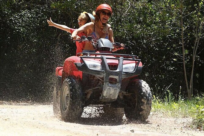 ATV Circuit in Cancun, Horseback Riding, Zip Lines, Cenote, lunch - Zip lines, suspension bridge, and the spider web