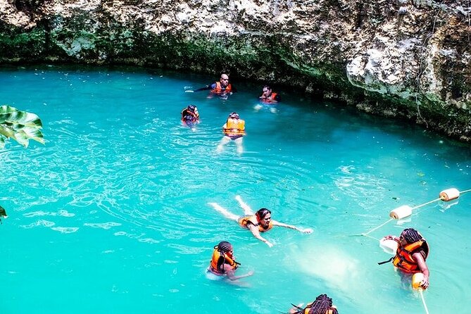 ATV Circuit in Cancun, Horseback Riding, Zip Lines, Cenote, lunch - Interactive cenote swim: zip in, jump down, cool off