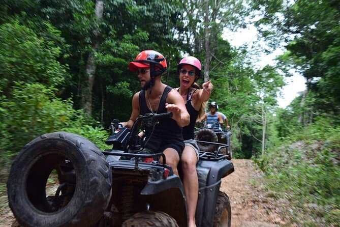 ATV Circuit in Cancun, Horseback Riding, Zip Lines, Cenote, lunch - Names that came up: staff who make it feel human