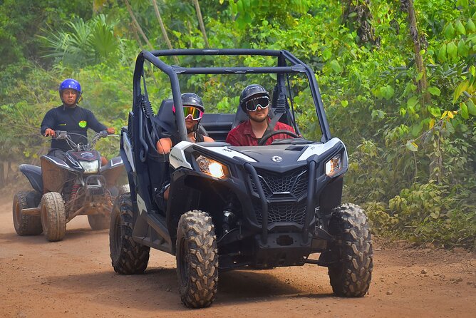 ATV, Ziplines & Cenote with Transportation - A 4-hour adventure built like a hits-and-cool-down day