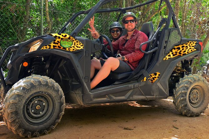 ATV, Ziplines & Cenote with Transportation - The zipline course: 5 lines plus interactive bridges