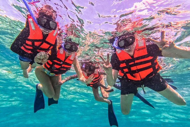 Cancun All Inclusive Catamaran Tour to Isla Mujeres - Snorkeling on Cancun’s reefs: great value, short and sometimes crowded