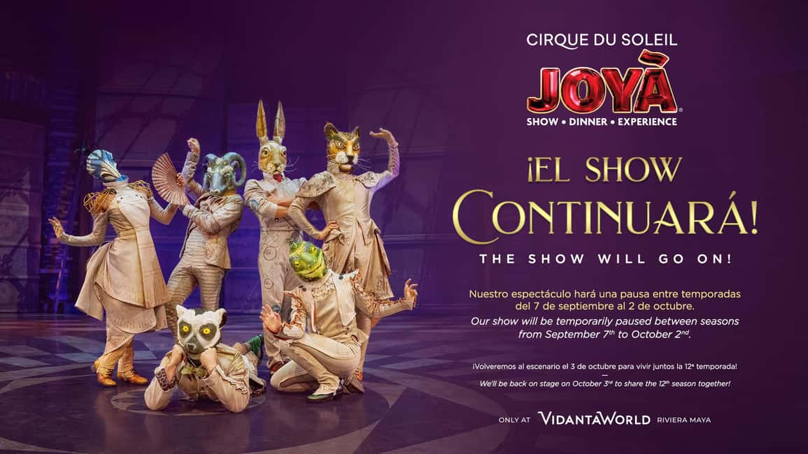 Cancún: Cirque du Soleil JOYÀ Show Ticket - Key takeaways before you book JOYÀ in Cancún