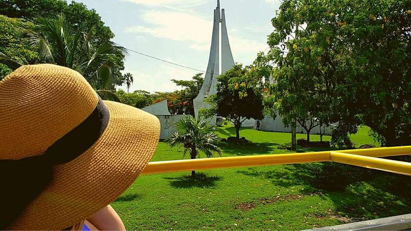 Cancun: Guided City Tour with Shopping by Double Decker Bus - El Meco: the Mayan site inside Cancun you don’t want to miss