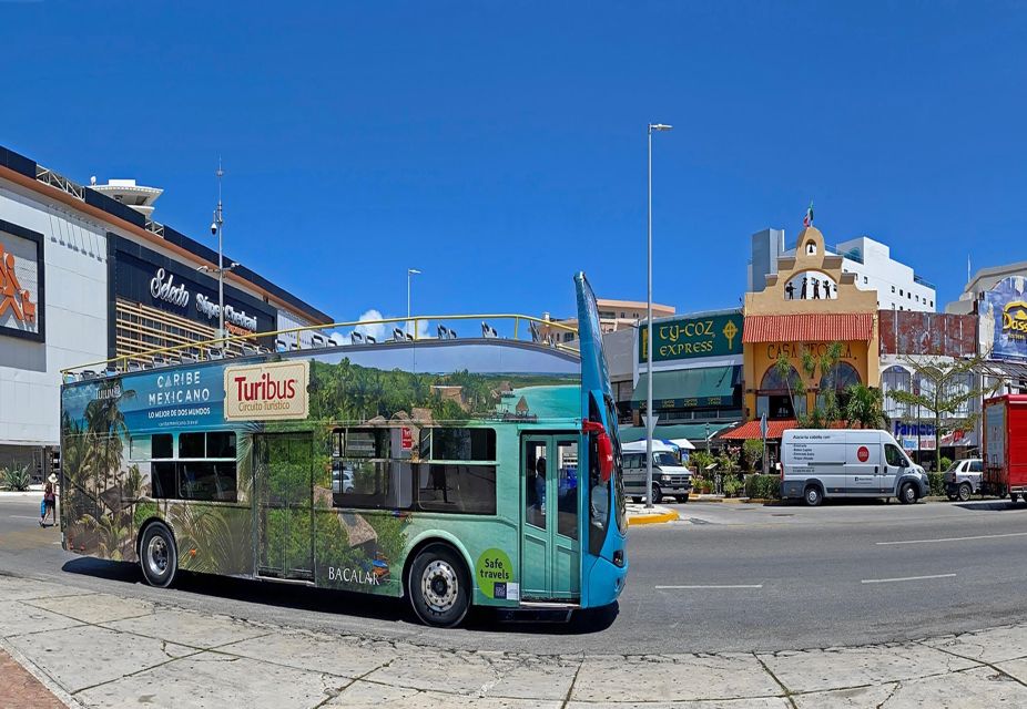 Cancun: Hop-On-Hop-Off Sightseeing Bus Tour - Hotel Zone circuit: beach viewpoints, malls, and the Cancun sign moment