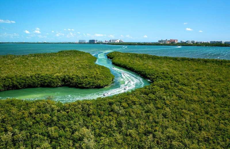 Cancun: Jungle Tour Adventure with Speedboat and Snorkeling - Punta Nizuc snorkeling: make it count in a short 1-hour window