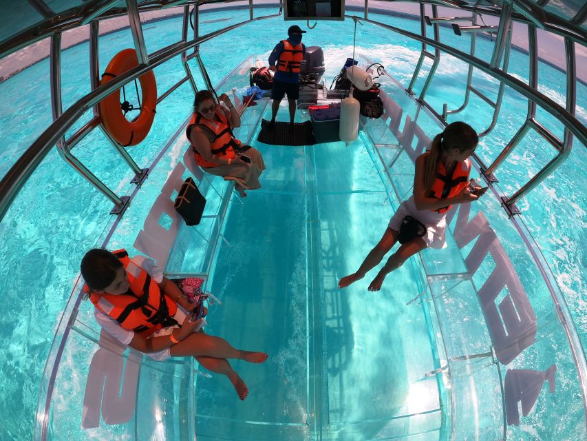 Cancún: Nichupté Lagoon Transparent Boat Tour with Drinks - Price and value: is $40 a smart buy?