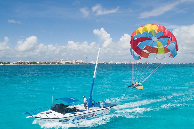 Cancun Parasailing Adventure - Ocean or Nichupte Lagoon: Choosing Your View and Your Price