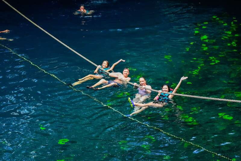 Cancun & Riviera Maya: ATV, Zipline, & Cenote Combo Tour - Cenote Verde Lucero: Natural Sinkhole Swim Time (45 Minutes)