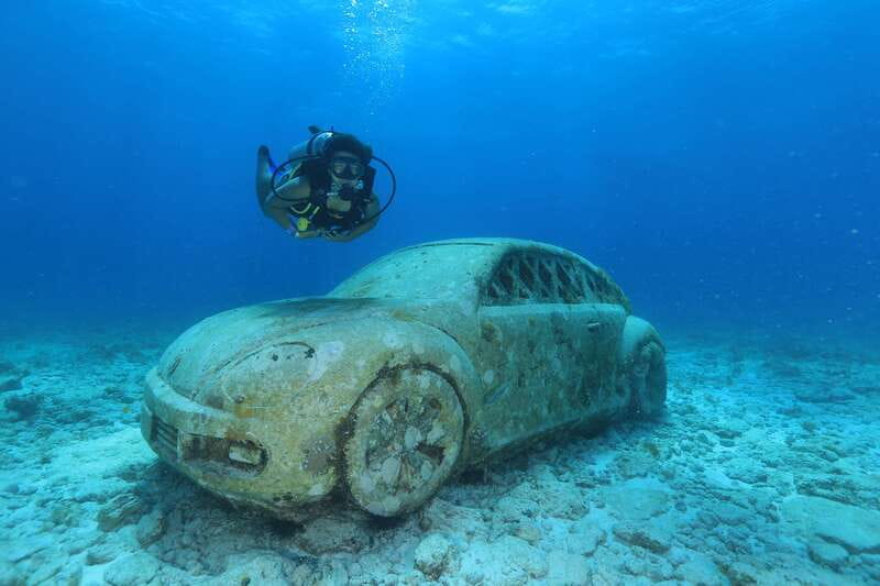 Cancun: Scuba Diving for Beginners, 2 Dives - Two ocean tank sessions: MUSA Underwater Museum first
