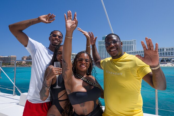 Catamaran Booze Party With Open Bar in Cancun - What This Cancun Open-Bar Catamaran Cruise Is Really Like