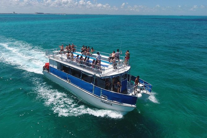 Catamaran Tour to Isla Mujeres all Included - The Mid-Bay Jump and the “North Beach” Break
