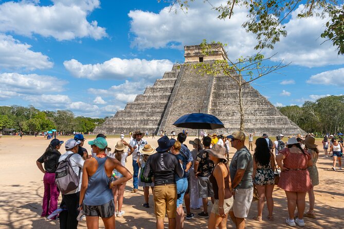 Chichen Itza, Transportation, lunch, cenote and Valladolid. - Sacred Cenote swim: the vest requirement is not optional