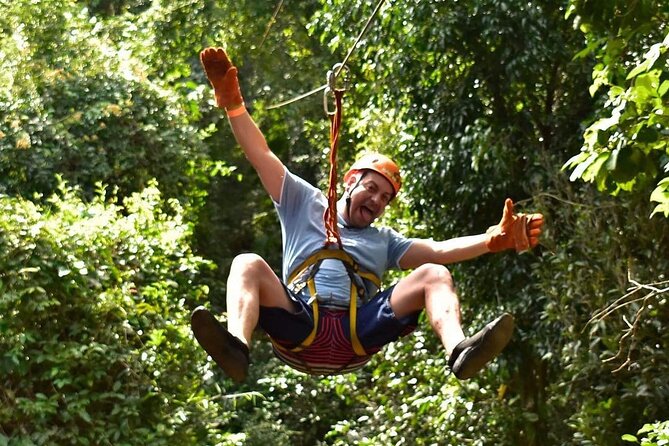Extreme Horses Adventure with ATV, Ziplines & Cenote - Ziplines, hanging bridges, and the Mayan cenote swim