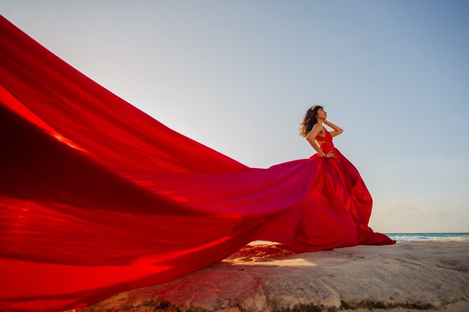 Flying dress photoshoot cancun - Your Time on Site: Private, Guided, and Outdoors