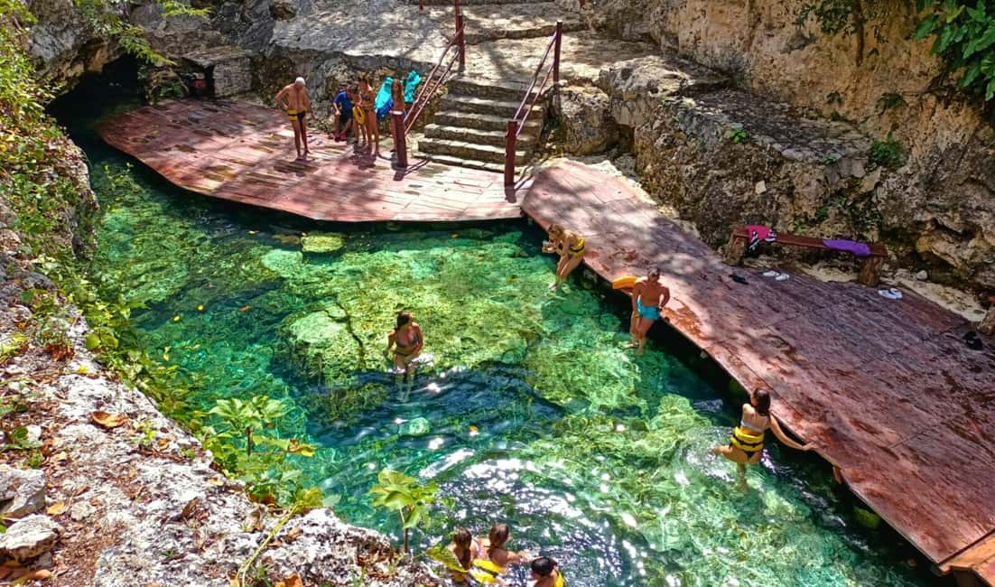 From Cancun: Coba, Tulum & Mayan Traditions Guided Tour - Food and timing: buffet lunch that can help or annoy