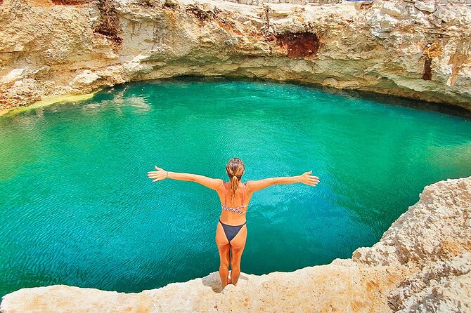 Hidden Cenote Swim & ATV Jungle Adventure with Transportation - The open-air cenote swim: cool water, short windows, and strict phone rules