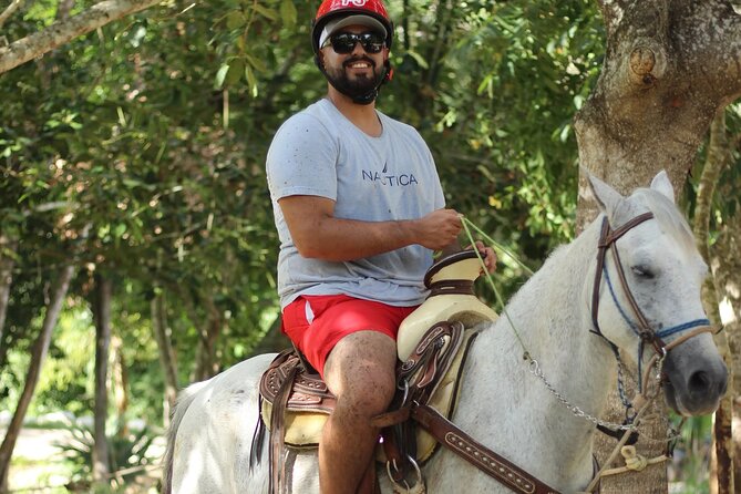Horseback Riding Cenote, Zipline.Transportation & Tequila Tasting - ATV time on rugged jungle trails: fun, but expect a bumpy ride