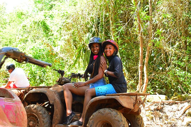 Horseback riding with ATV, zip lines and cenote, lunch and transfer - Cenote Maya swim: choose how you enter the water