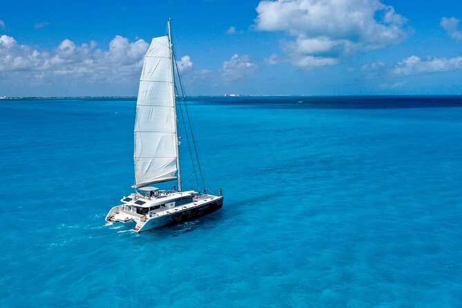 Isla Mujeres Platinum by Albatros Catamarans - Setting Sail From Cancun Marina Albatros (10:00 am start)