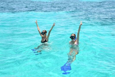 Isla Mujeres Platinum by Albatros Catamarans - Snorkeling at El Meco Reef: best views, busiest waters