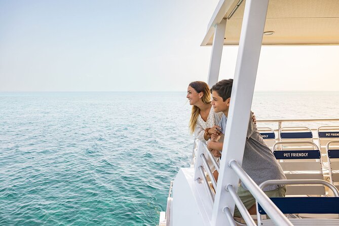 Luxury FERRY Xcaret: From Cancun to Isla Mujeres - The 30-minute ferry ride: A/C comfort plus views
