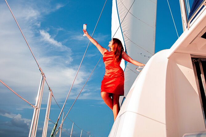Luxury Sunset Sailing Cruise in Cancun with Light Dinner and Open Bar - Photos, Souvenir Pricing, and How to Avoid Sticker Shock