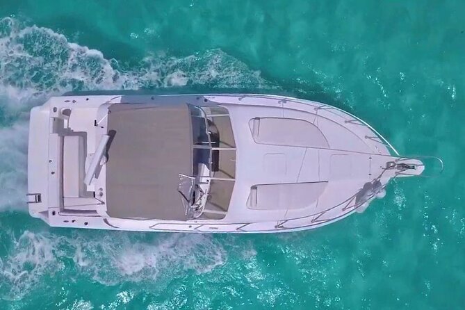 Private Cancun Yacht Tour 42ft up to 8 pax - How the Cruise Time Works: 2 to 6 Hours on Your Schedule