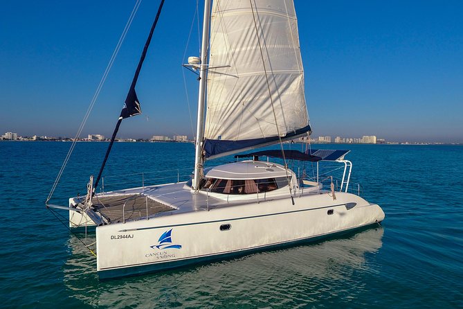 Private Catamaran from Cancun to Isla Mujeres | For up to 30 pepl - What’s included, what’s not, and how that affects your day