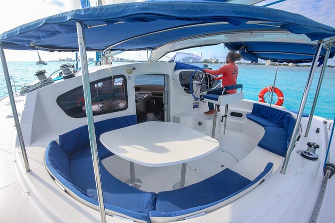 Private Catamaran from Cancun to Isla Mujeres | For up to 30 pp - The Crew, the Captain, and the Feel of a Private Boat
