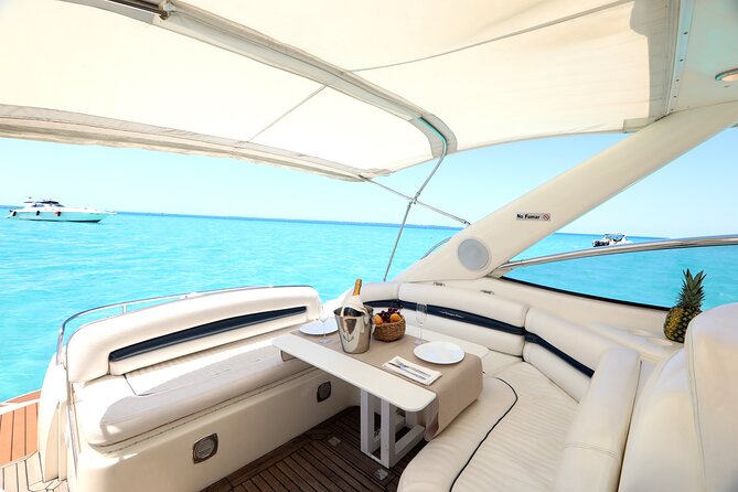 Private Premium Yacht 46FT Rental in Cancún - 4 Hours: The Best Shortcut to Isla Mujeres (Plus Snorkeling)