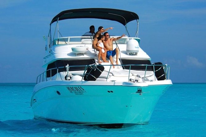 Private Yacht - 46 ft SeaRay Cancun Bay Snorkel 23P4 - Price, dock fee, and value for groups up to 15