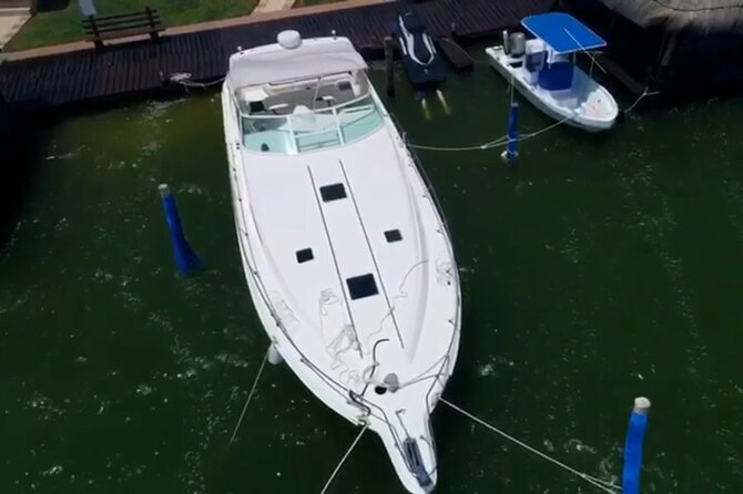 Private Yacht 46ft Sea Ray Snorkel up to 15 pax 23P2 - Where You Meet the Yacht: Calle Sunset Marina in Zona Hotelera