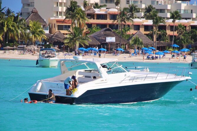 Private Yacht 46ft Sea Ray Snorkel up to 15 pax 23P2 - Should You Book This Private Yacht Snorkel Charter in Cancun?