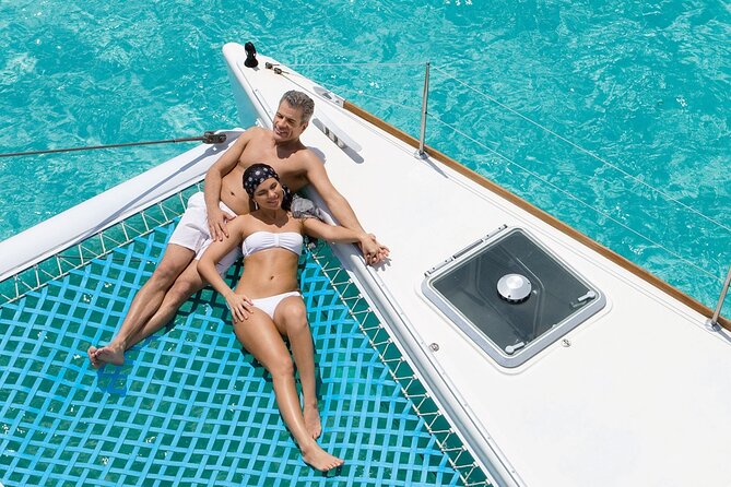 Puerto Morelos Secret Sandbar Catamaran Sail - Lunch on the Water: Ham and Cheese, Fruit, Chips
