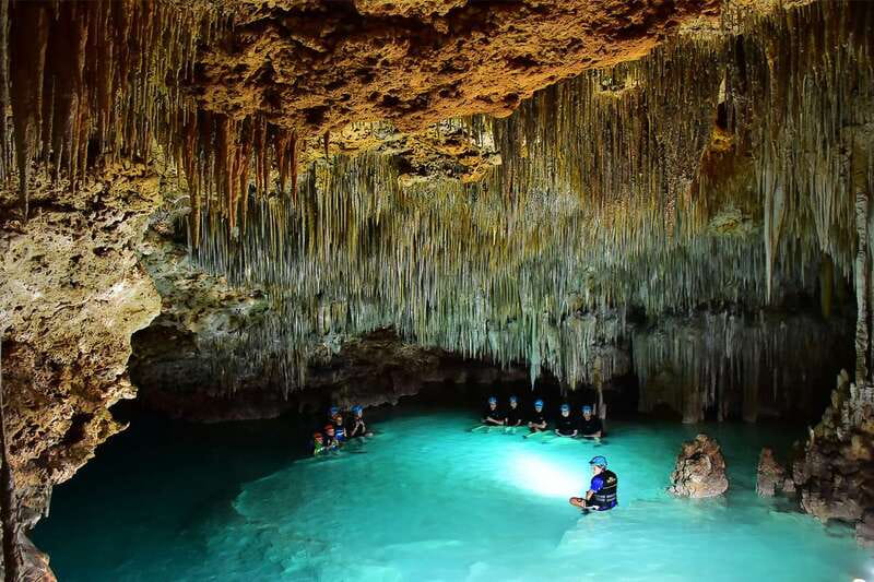 Riviera Maya: Rio Secreto Guided Tour - The Main Event: Safety Briefing, 600 Meters of Walk-and-Swim