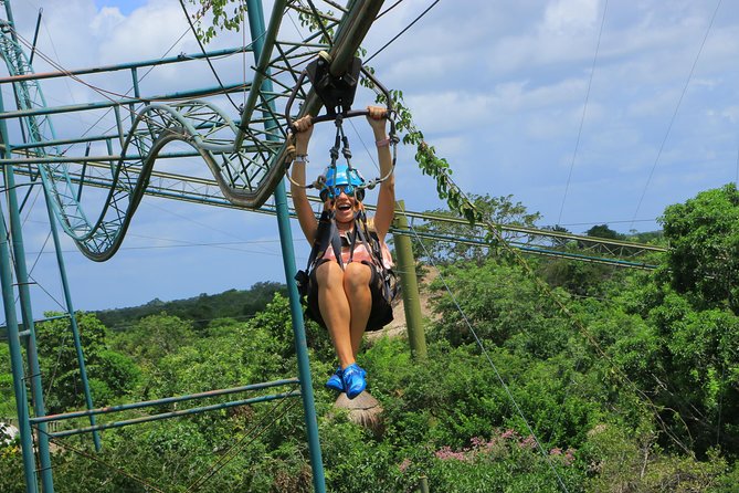 Selvatica Adventure Park ATV and Ziplines in Cancun and Riviera Maya - Cenote swim: cooling off in a private sinkhole