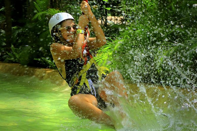 Selvatica Adventure Park: Ziplines and Cenote Tour from Cancun and Riviera Maya - What to wear and bring for the soaked Aquazip option