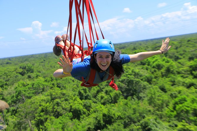 Selvatica Park Ziplines, Cenote, and ATV Tour From Cancun and Riviera Maya - The jungle zipline circuit: the main reason to book