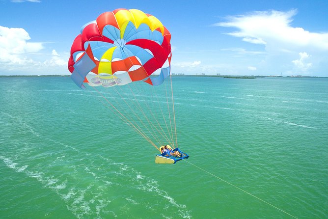 Skyrider Parasailing Tour with Panoramic View of Cancun - Skyrider Parasailing Over Cancun: Comfort, Height, and Real View Time