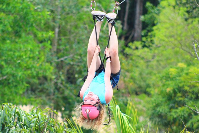 Solo ATV 4 Ziplines, Lunch, Transportation and Tequila Tasting - Cenote Swim and Lunch: Cochinita Tacos or Vegan Snack