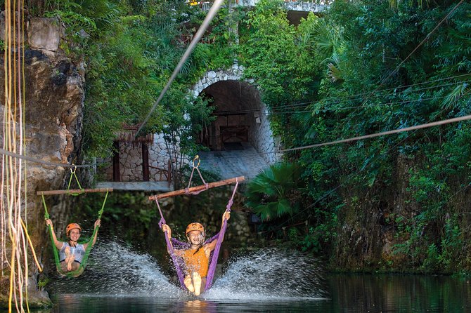 Xplor Park Day Trip with Lunch and Transportation - Rafting through underground caves, plus a cool swim